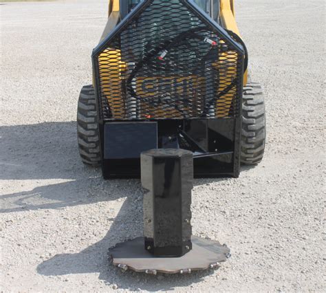 asphalt saw for skid steer|skid steer tree saw attachment.